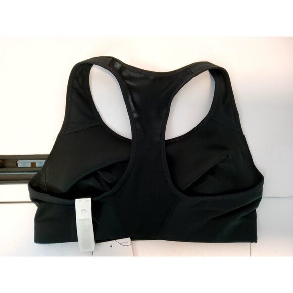 WOMENS NIKE BRA Dri-Fit Training Bra High Support Top SIZE XS (548545 010) BLACK - Picture 5 of 6